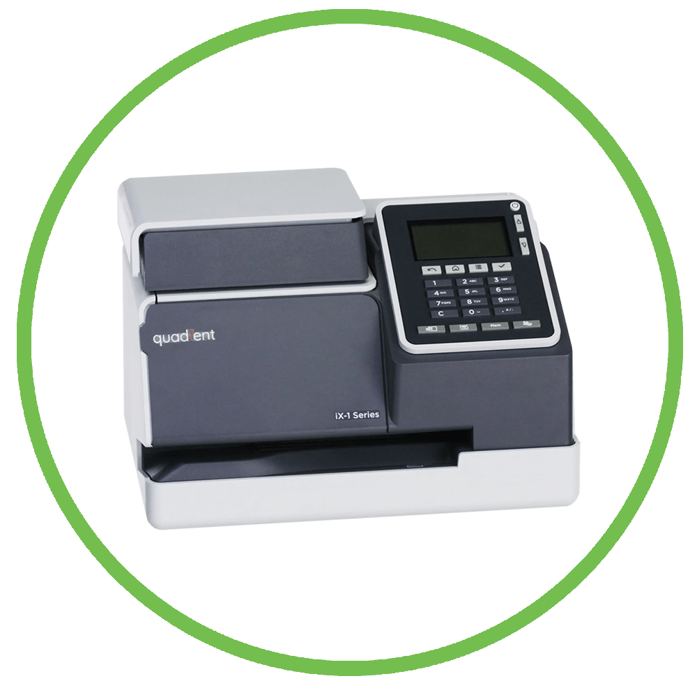 Quadient iX-1 Series Franking Machine Quadient iX-1 Series Franking Machine