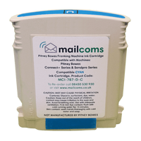 Mailcoms Connect+ 1000 & 2000 Compatible Cyan Standard Ink Cartridge
