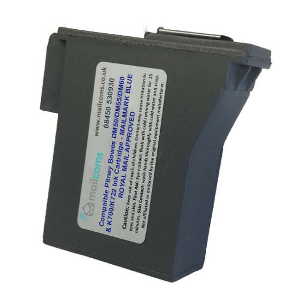 Pitney Bowes DM60 Compatible Smart Blue Ink Cartridge Pitney Bowes DM60 Compatible Smart Blue Ink Cartridge