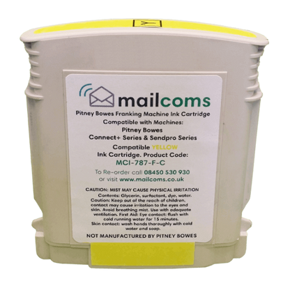 Pitney Bowes Connect+ 1000, 2000 & 3000 Compatible Yellow Standard Ink Cartridge Pitney Bowes Connect+ 1000, 2000 & 3000 Compatible Yellow Standard Ink Cartridge