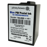 Pitney Bowes DM300M & DM400M Genuine Original Smart Blue Ink Cartridge