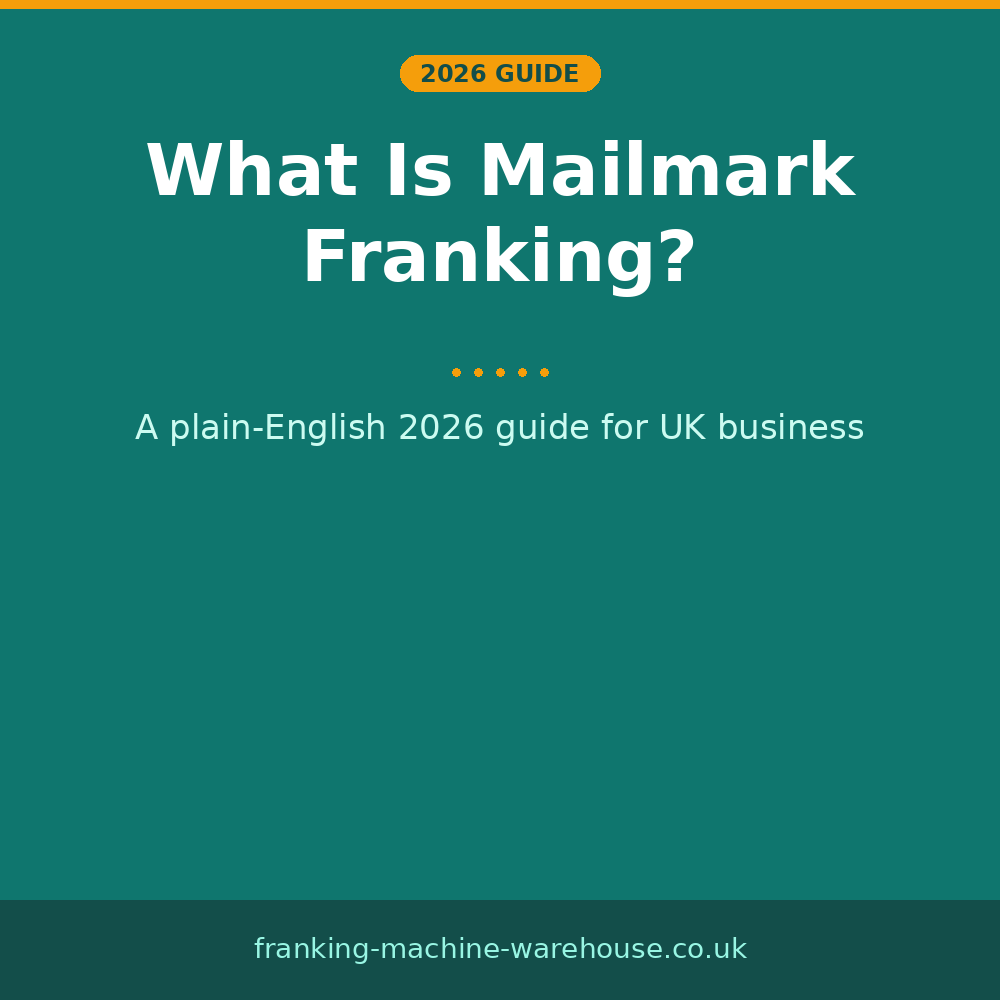 What Is Mailmark Franking? A 2026 Guide for UK Business