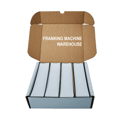 1000 Quadient iX6 Series Long Single Franking Labels