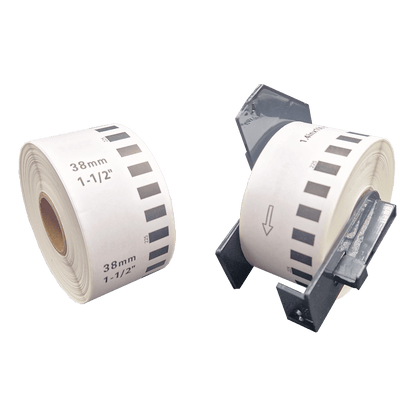38mm x 30.48m Continuous Direct Thermal Label Roll