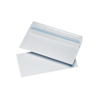 1000 White DL Non Windowed Self Seal Envelopes