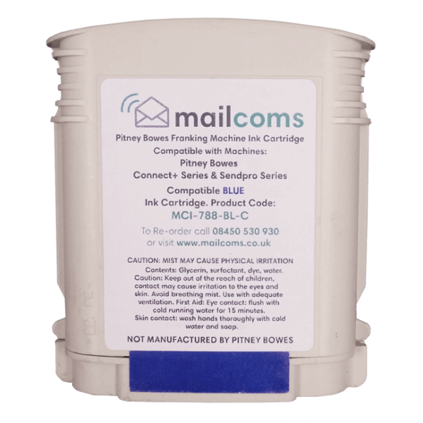 Mailcoms Connect+ 500W, 1000 & 2000 Compatible Blue Standard Ink Cartridge