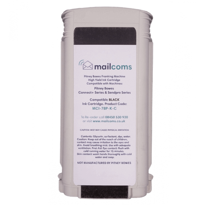 Mailcoms Send Pro P1000, P1500 &amp; P2000 Compatible Black High Capacity Ink Cartridge