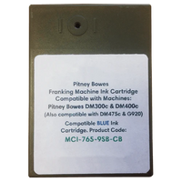 Pitney Bowes DM300M & DM400M Compatible Smart Blue Ink Cartridge