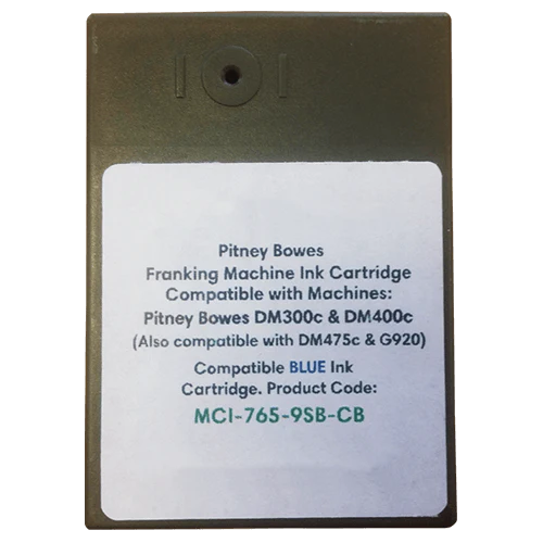 Pitney Bowes DM300M & DM400M Compatible Smart Blue Ink Cartridge